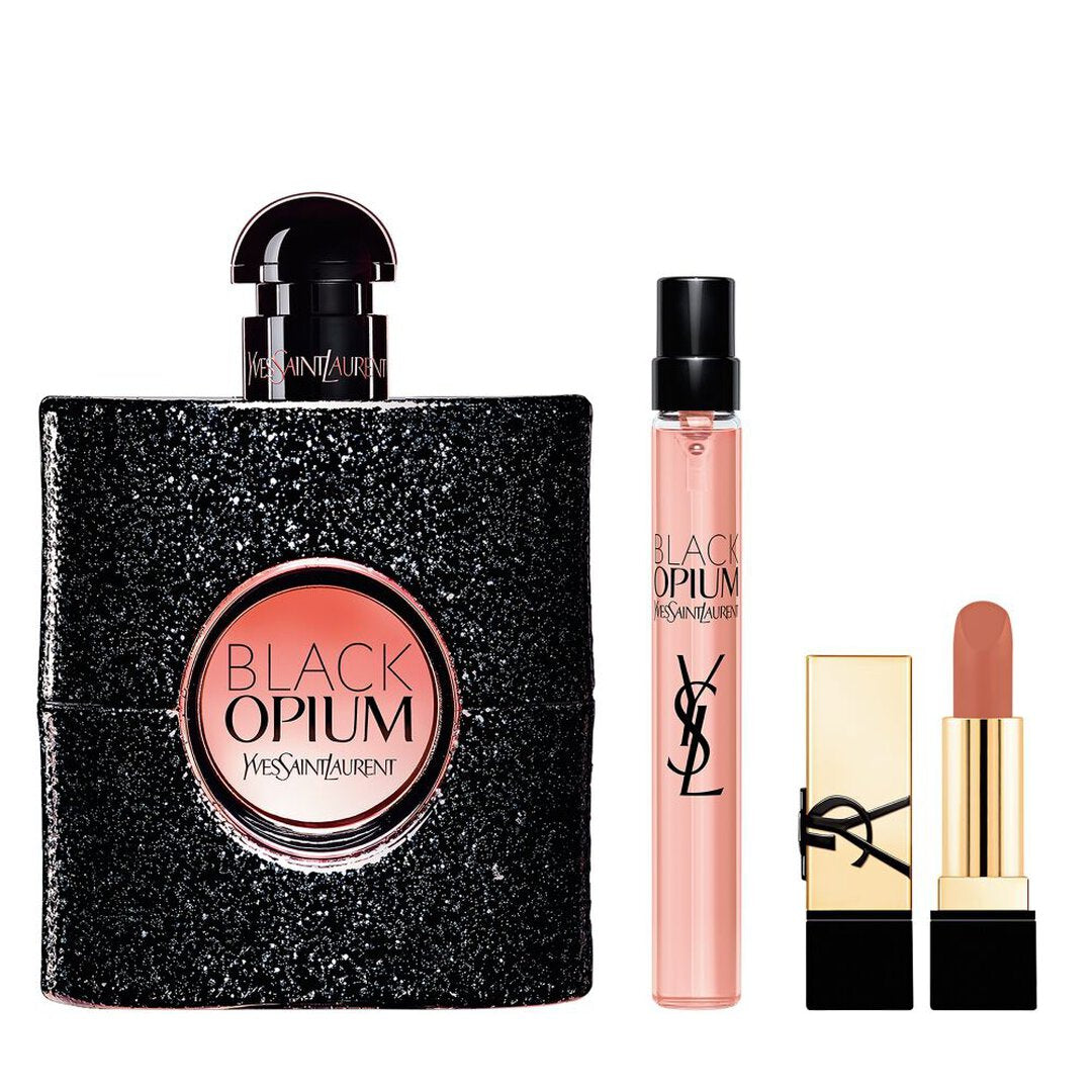Coffret Cadeau Black Opium Eau de Parfum Duo + Rouge à Lèvres