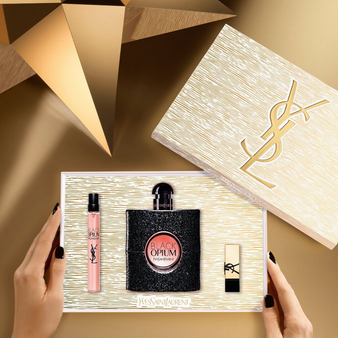 Coffret Cadeau Black Opium Eau de Parfum Duo + Rouge à Lèvres